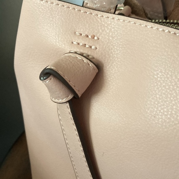 Splendid Blush Rose Leather Satchel Handbag NWT 🌹 - Picture 9 of 11